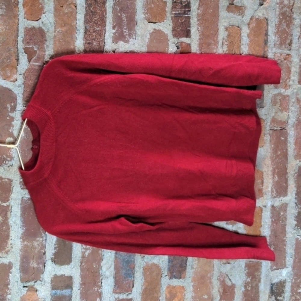 Karen Scott Medium Red Sweater